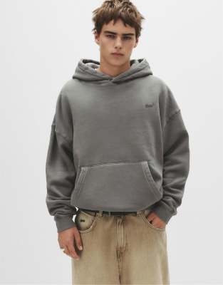 STWD - Sweat  capuche avec cusson - Pull & bear - Modalova