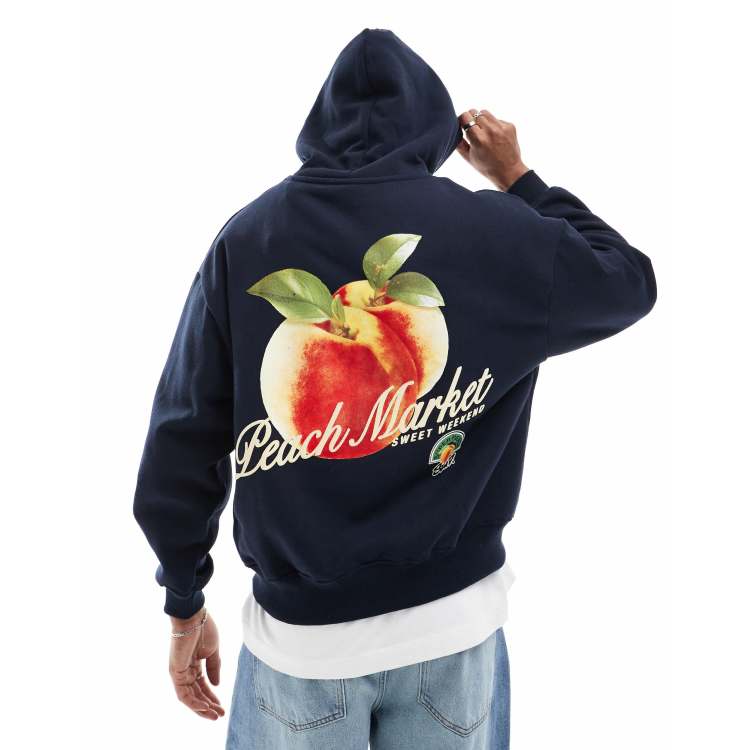 Sweat à capuche vintage pour homme - Imprimé rétro - Motif