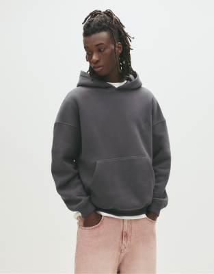 Pull & Bear - STWD - Sweat à capuche - Bleu