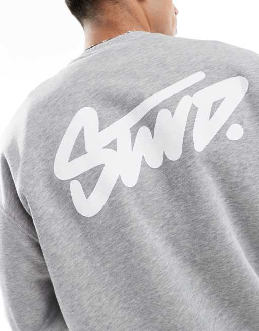 Sweat Unisexe Pull&Bear Blanc S – Peanuts Cacahuètes Motif Imprimé