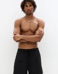 [Pull & Bear] Pull & Bear STWD swim shorts in black XS BLACK