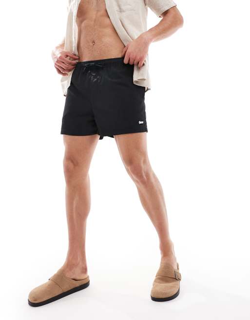 Pull&Bear STWD swimshorts in black