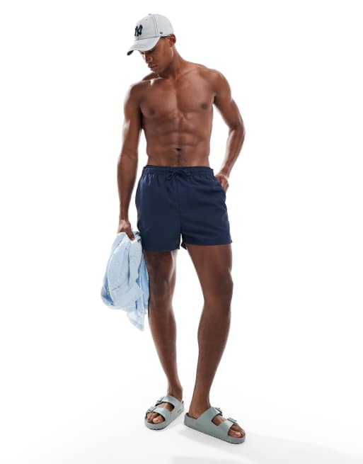 Pull&Bear STWD swimshorts in blue