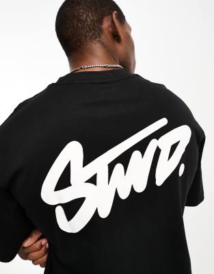 STWD t-shirt in black