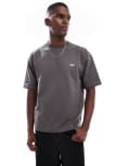 [Pull & Bear] Pull & Bear STWD t-shirt in charcoal-Grey S GREY