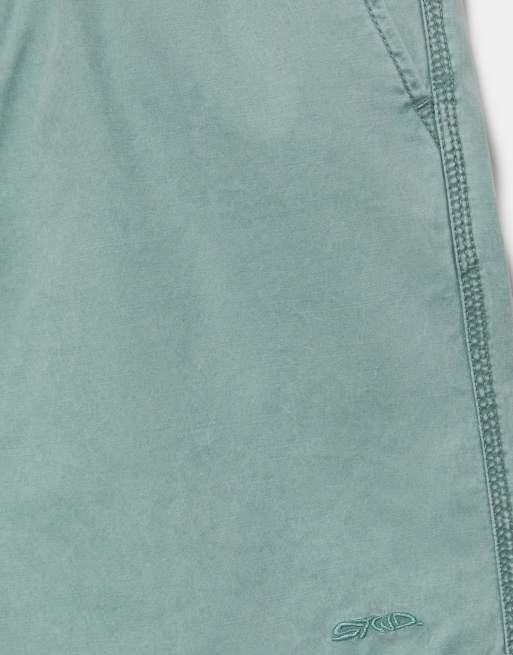Pull&Bear – STWD – Turkos boardshorts, 3 av 4
