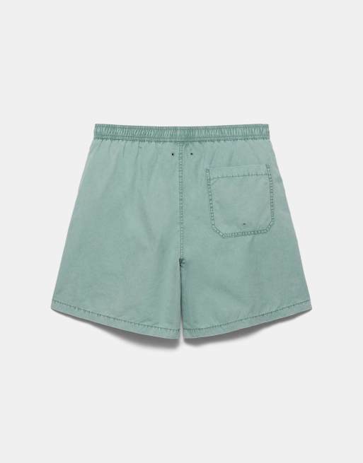 Pull&Bear – STWD – Turkos boardshorts, 4 av 4