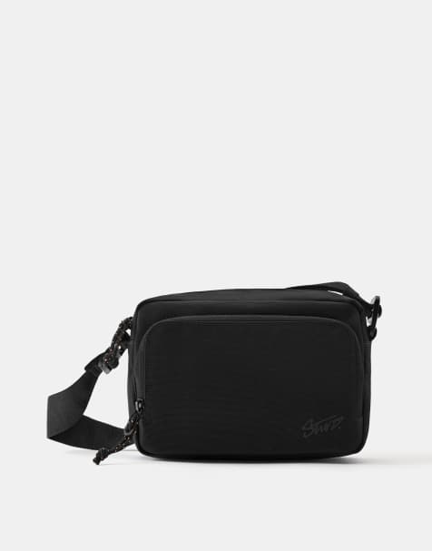 Pull&Bear – STWD – Umhängetasche in Schwarz - view 1