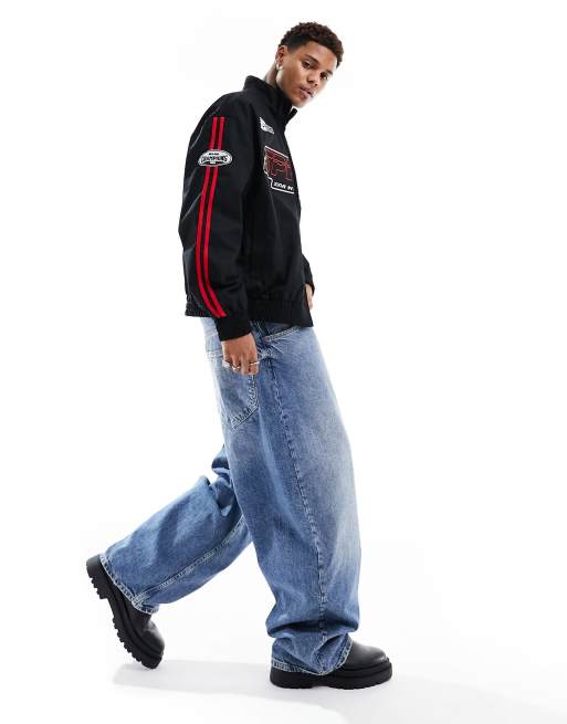 Baggy Jeans Homme Pantalones Pull And Bear Hombre Mezclilla Baggy