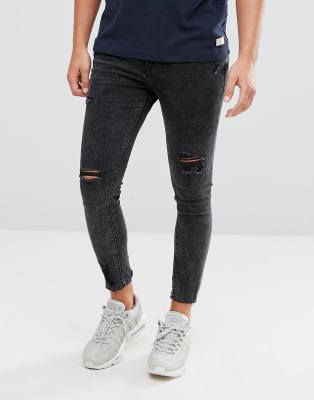 cropped super skinny jeans