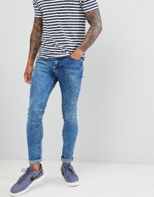 pull and bear super skinny jeans mens