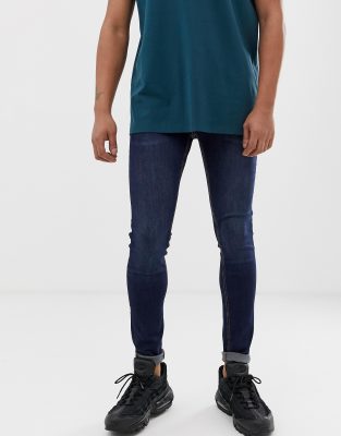 super skinny jeans blue