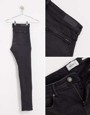 dark grey super skinny jeans