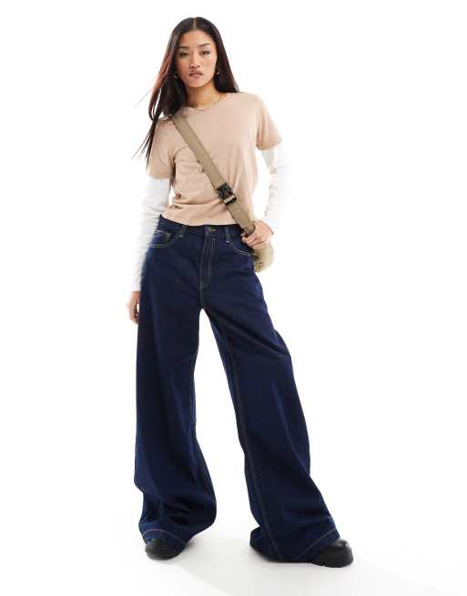 How To Wear Winter White Wide Leg Jeans - an indigo day