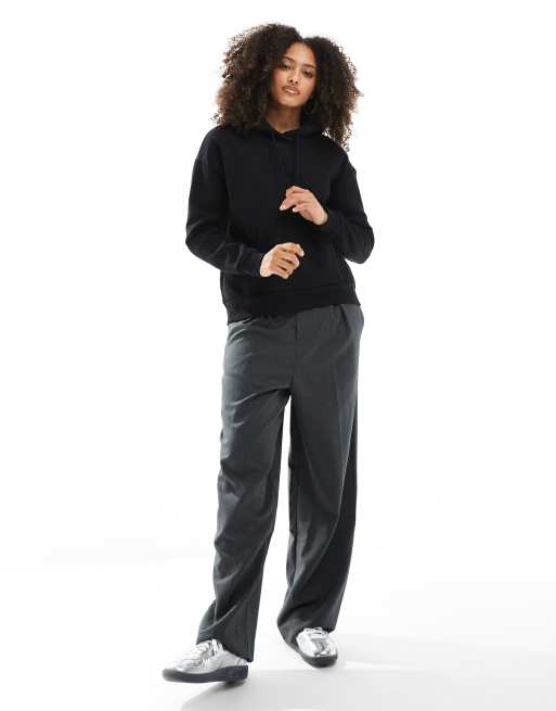 Pull&Bear – Svart huvtröja med oversize-passform, 2 av 4