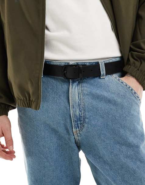 Pull&Bear – Svart skärp i vändbar design - view 1