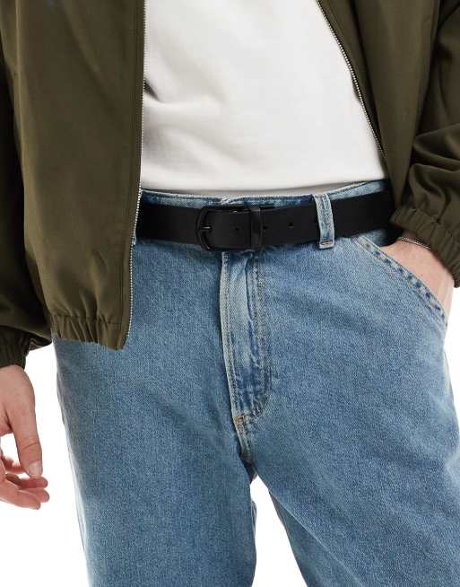 Pull&Bear – Svart skärp i vändbar design