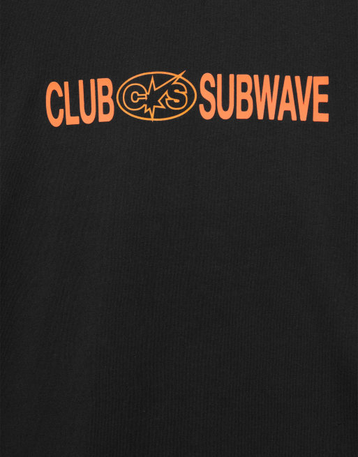 Pull&Bear – Svart t-shirt med STWD-tryck, 7 av 7
