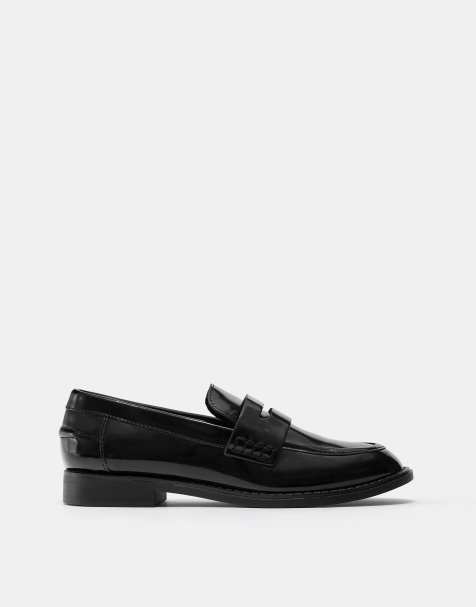 Pull&Bear – Svarta loafers med tofs - view 1