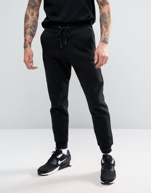 Pull&Bear – Svarta skinny mjukisbyxor