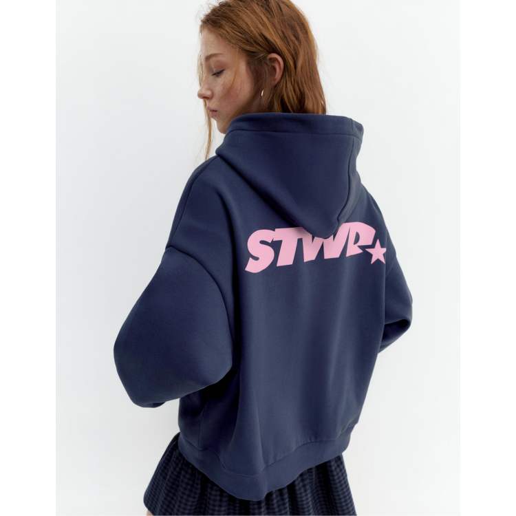Captain America - Sweat à capuche motif/style étoiles et rayures - Enfant (128
