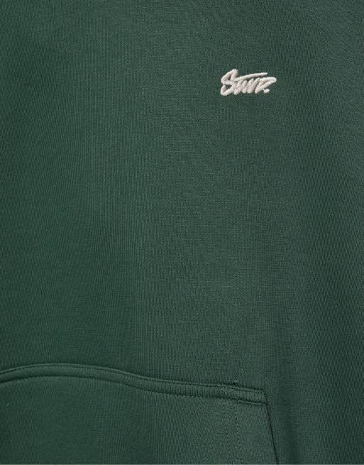 Pull&Bear sweat à capuche coupe carrée vert, 7 de 7