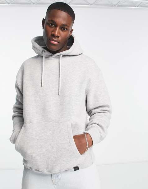 Pull&Bear - sweat à capuche - Gris clair - view 1