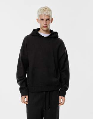 Pull & Bear - sweat à capuche - Noir