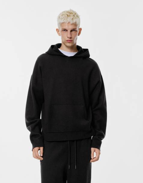 Pull&Bear - sweat à capuche - Noir - view 1