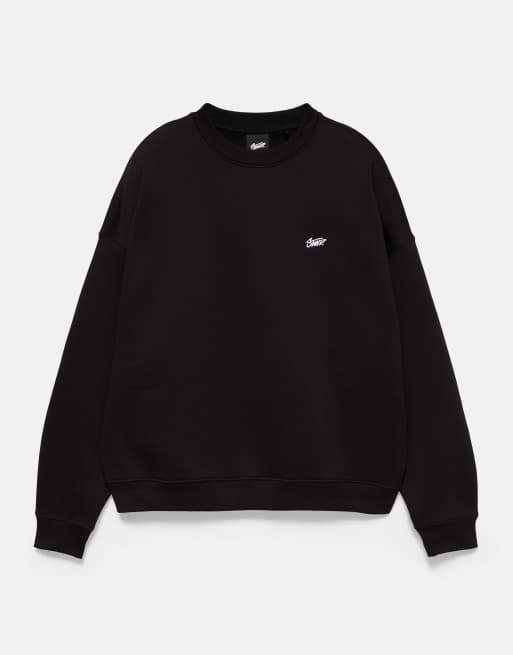 Pull&Bear sweat-shirt boxy Stwd noir, 6 de 7