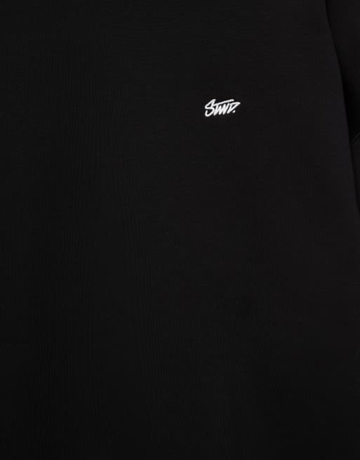Pull&Bear sweat-shirt boxy Stwd noir, 7 de 7