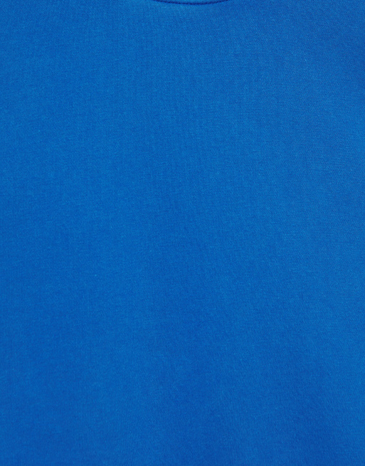 Pull&Bear sweat-shirt col rond bleu foncé, 7 de 7
