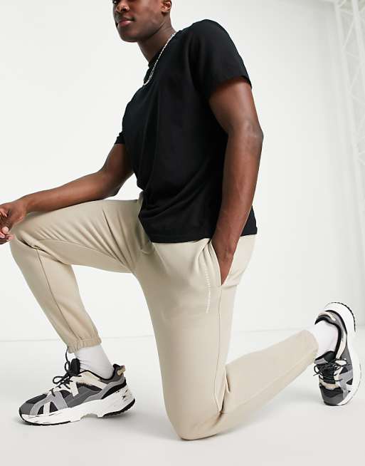 Pull&Bear sweatpants in beige | ASOS