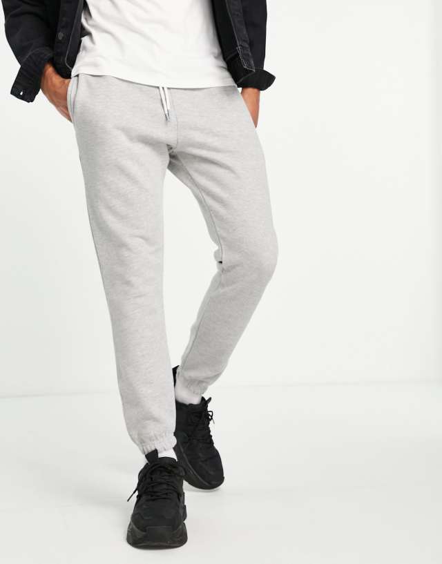 Pull&Bear sweatpants in gray