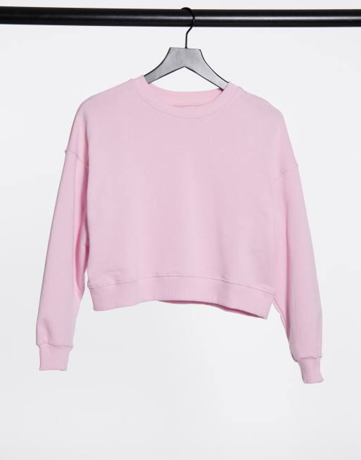 Pull Bear sweatshirt in pink