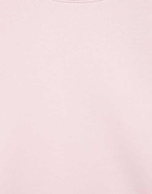 Pull&Bear sweatshirt med rund hals i rosapink, 7 af 7