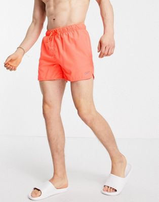 Pull&Bear swim shorts in neon orange