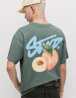 T-shirt  imprim pche - Pull & bear - Modalova