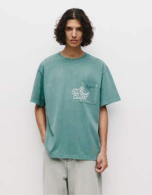 T-shirt  poche - Pull & bear - Modalova