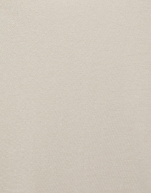 Pull&Bear - T-shirt basic slim sabbia, 6 di 7