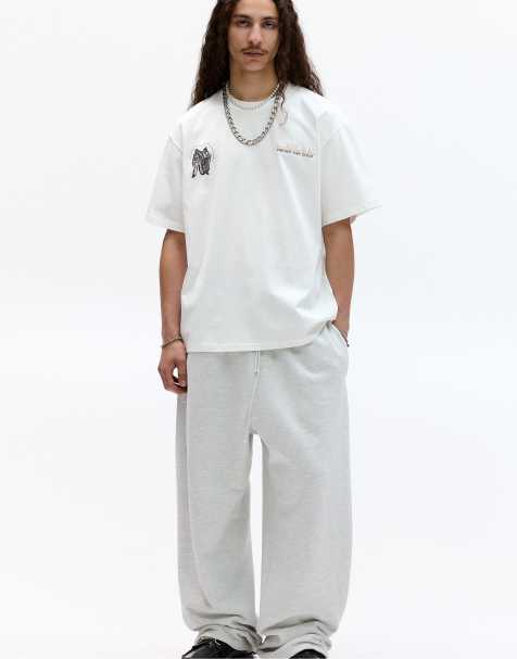Pull&Bear - T-shirt bianco sporco con grafica Van Gogh - view 1
