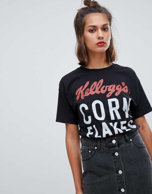 Pull&Bear - T-shirt con scritta 