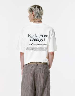 T-shirt coupe carre  imprim 1978 - cass - Pull & bear - Modalova