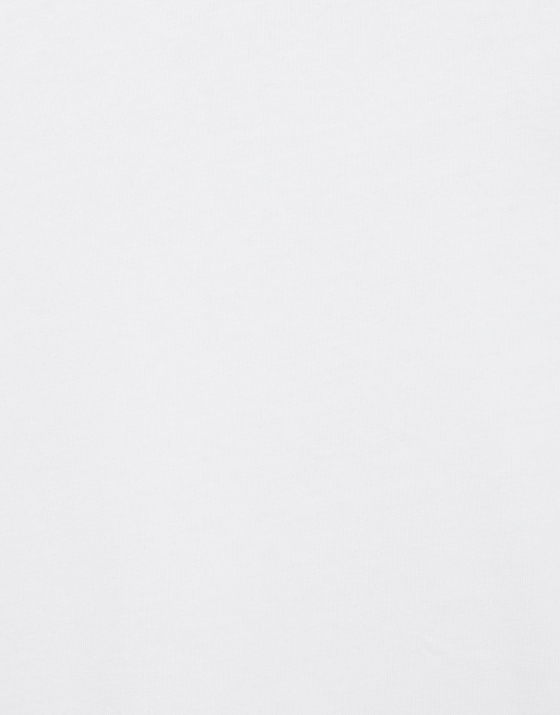 Pull&Bear t-shirt coupe relaxed épaisse blanc, 6 de 7