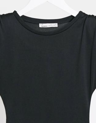 pull and bear t shirt dress