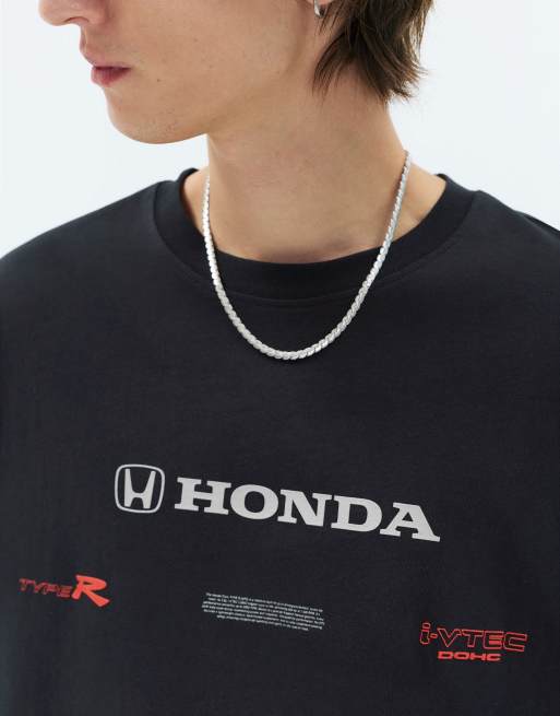 Pull&Bear t-shirt graphique Honda Civic gris, 3 de 7