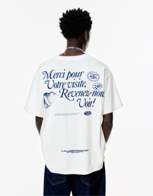 T-shirt imprim croissant - Pull & bear - Modalova