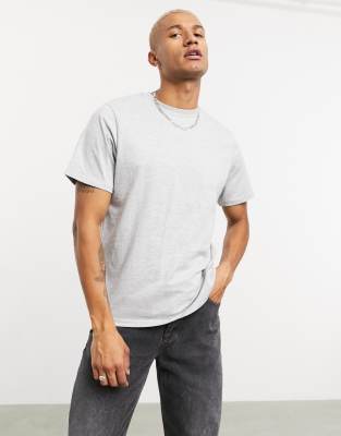 pull and bear grey t shirt