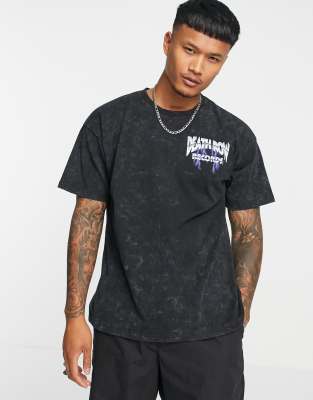 pull and bear t shirt print