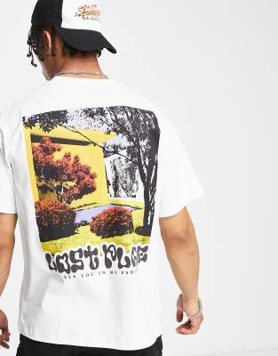 pull and bear t shirt print